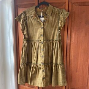 Striped Free People Dress